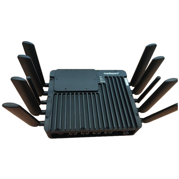 Mediaport SONJA Rugged - Bonded 4G and Bonded 5G Router