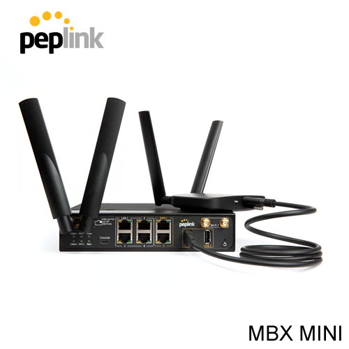 Mex Mini Blue Router Peplink MBX Mini 5G Router – 5G Routers