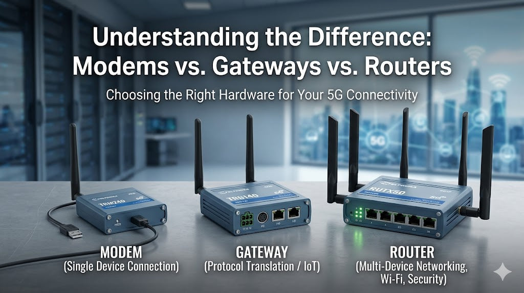 Routers, Gateways, and Modems: What is the Difference? – 5G Routers