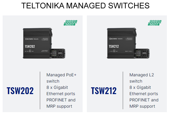 Teltonika Managed Switches