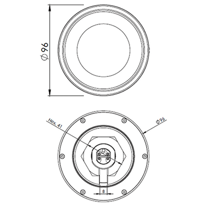 Fullband FB4X4MIMO (Black) Omni Directional 4G/5G Dome Antenna 4x4 MiMO Wall/Pole Mount