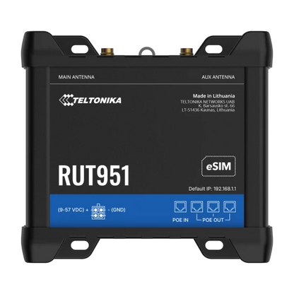 RUT951 POE+ 4G Router with POE from Teltonika