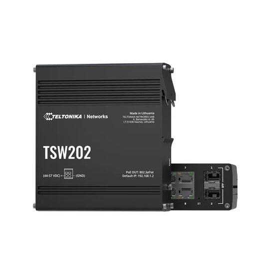 Teltonika TSW202 Managed PoE+ Ethernet Switch