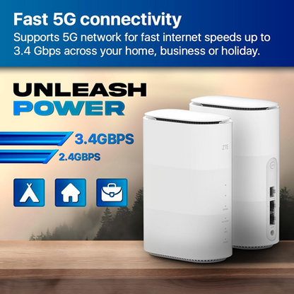 ZTE G5B Indoor 5G Router with WiFi6